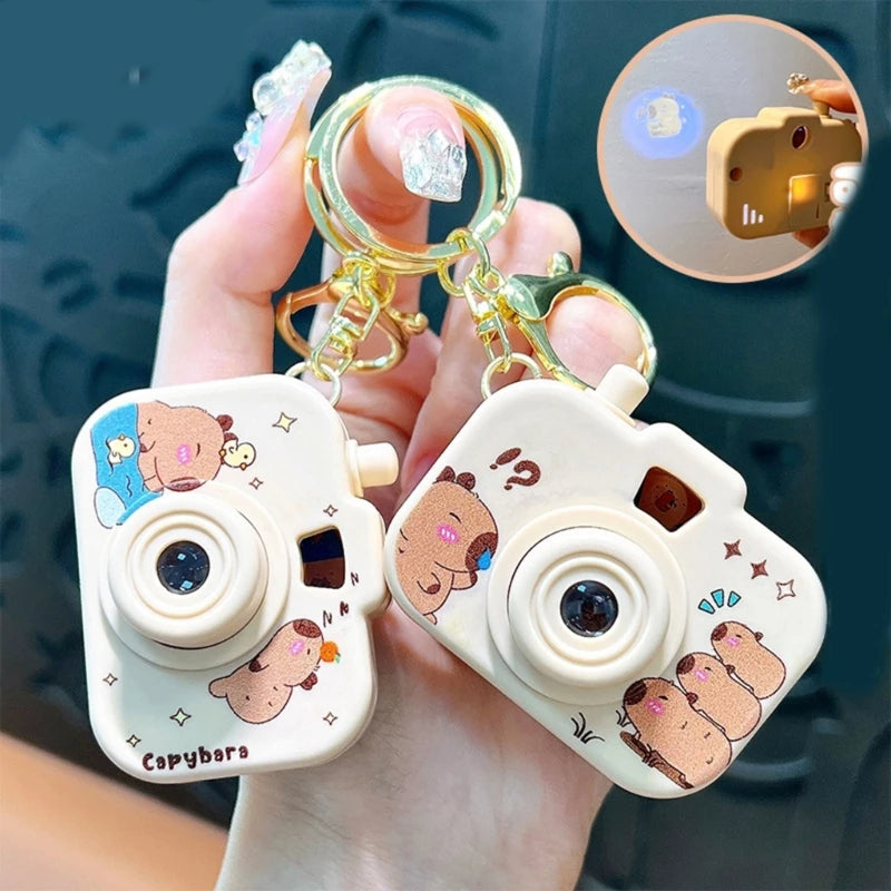 Cute Cartoon Camera Keychain – Creative Accessory for Kids, Girls & Gift Lovers