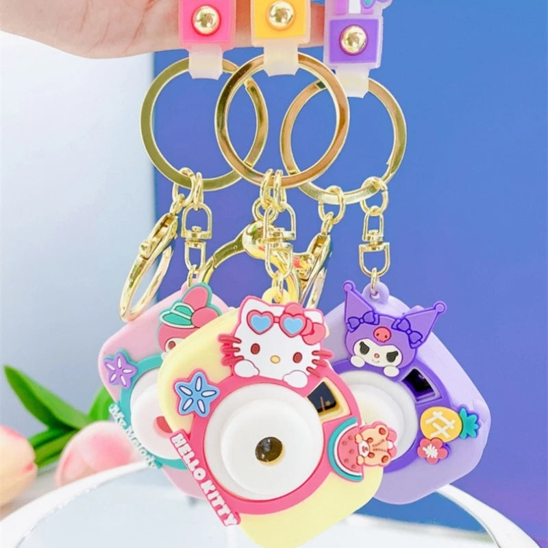 Cute Cartoon Camera Keychain – Creative Accessory for Kids, Girls & Gift Lovers